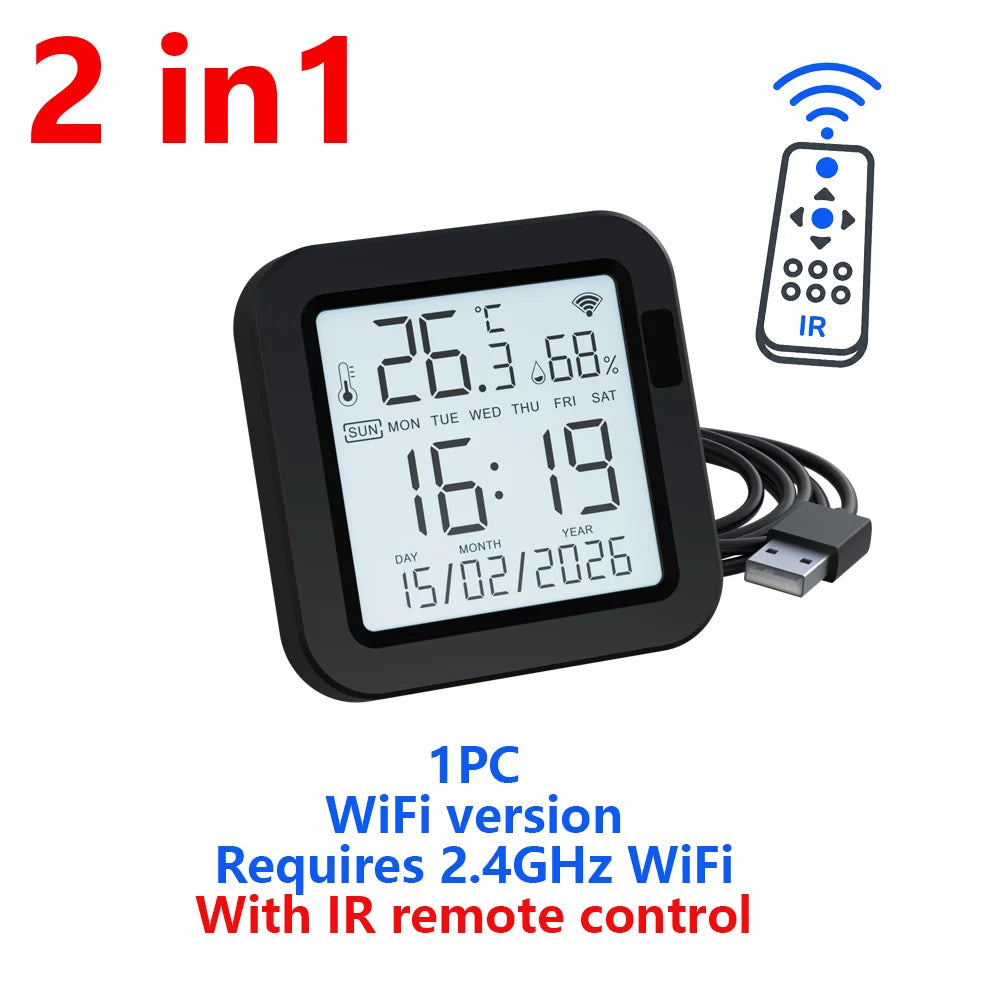Tuya WiFi senzor temperature in vlage