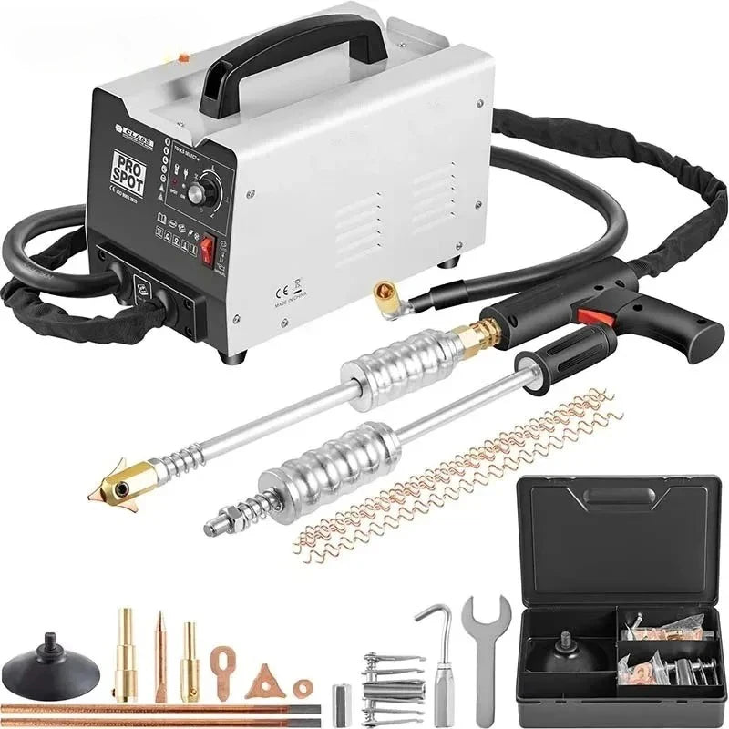 3500A Dent Puller Spot Welder 1.8KVA Dual Gun Auto Body Repair