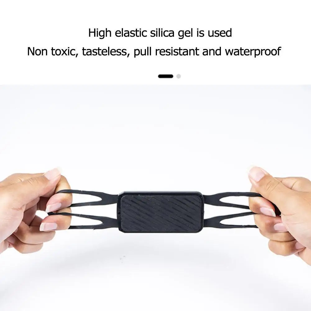 Telefoonhouder voor SRAM Garmin-fiets, fietshouder voor mobiele telefoon, siliconen telefoonhouder voor fiets en motor, schokbestendig
