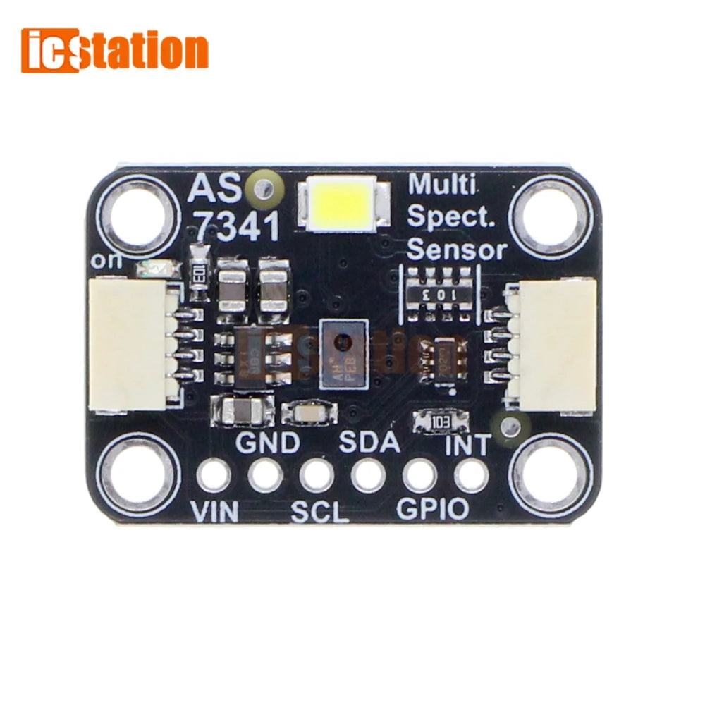 Plaçă de dezvoltare senzor spectral AS7341
