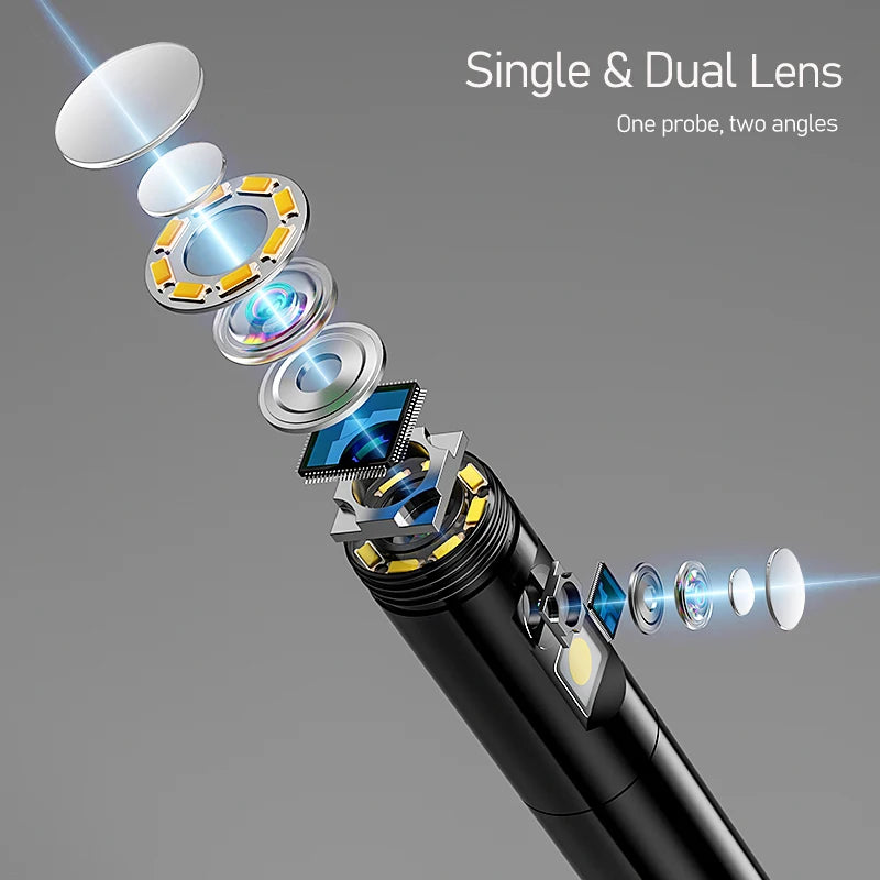 Inspection Camera with 4.3-Inch IPS Screen