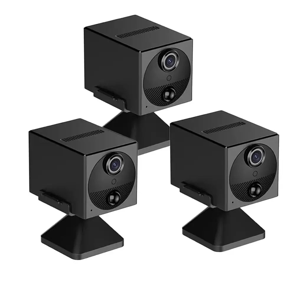 4G LTE Cellular Portable Battery Security 3MP Indoor Surveillance PIR Motion Detection Infrared Camera UboxPro APP Remote View