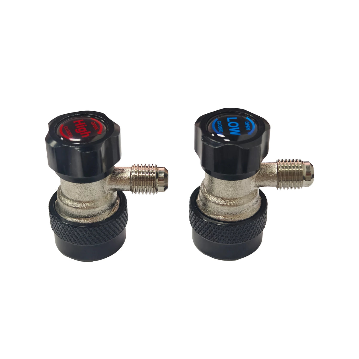 Cilindru adaptor Freon R134a senzor/gaz injector cu conectare reglabilă, furtun adaptor degajare rapidă, instalație aer condiționat