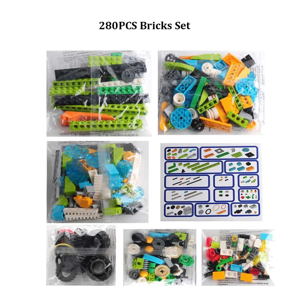 Pezzi per costruzioni robotiche e kit Hub per WeDo 2.0