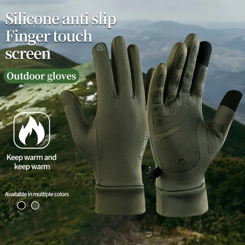 Guanti da ciclismo touchscreen per tempo freddo
