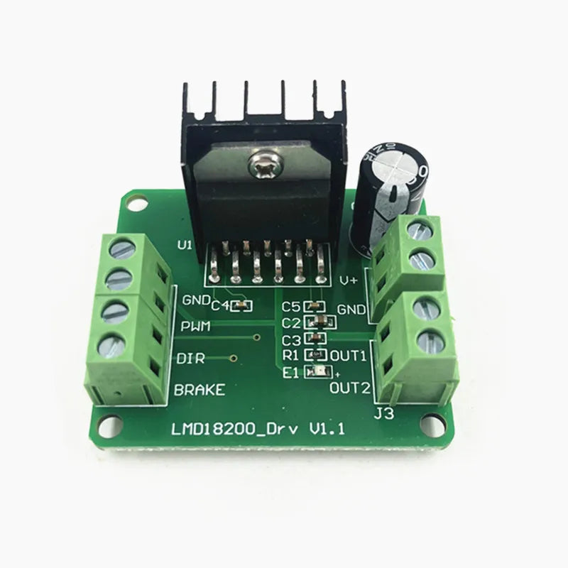 Módulo controlador de motor DC LMD18200T para UNO R3