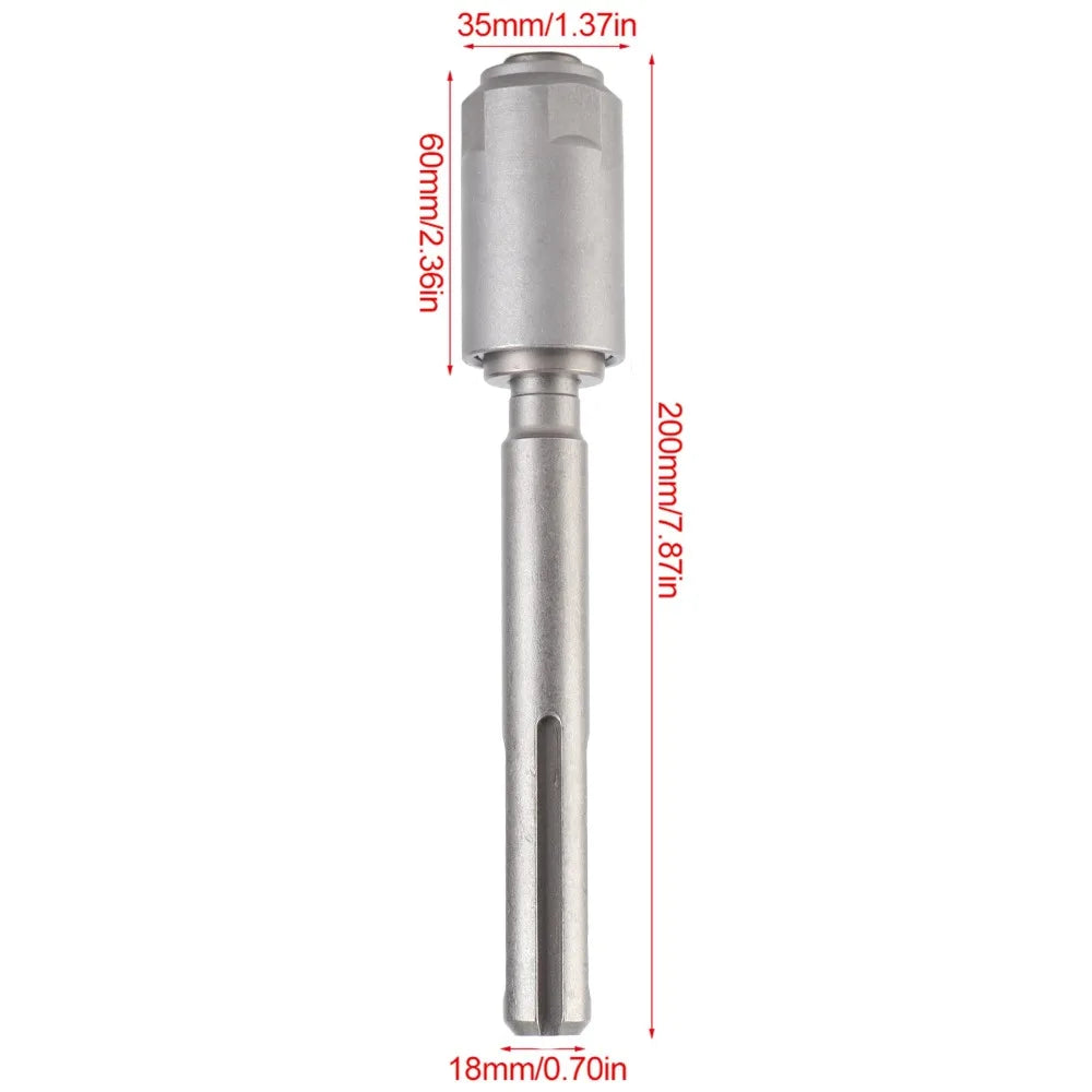 Rotasjonshammeradapter fra SDS-Max til SDS-Plus