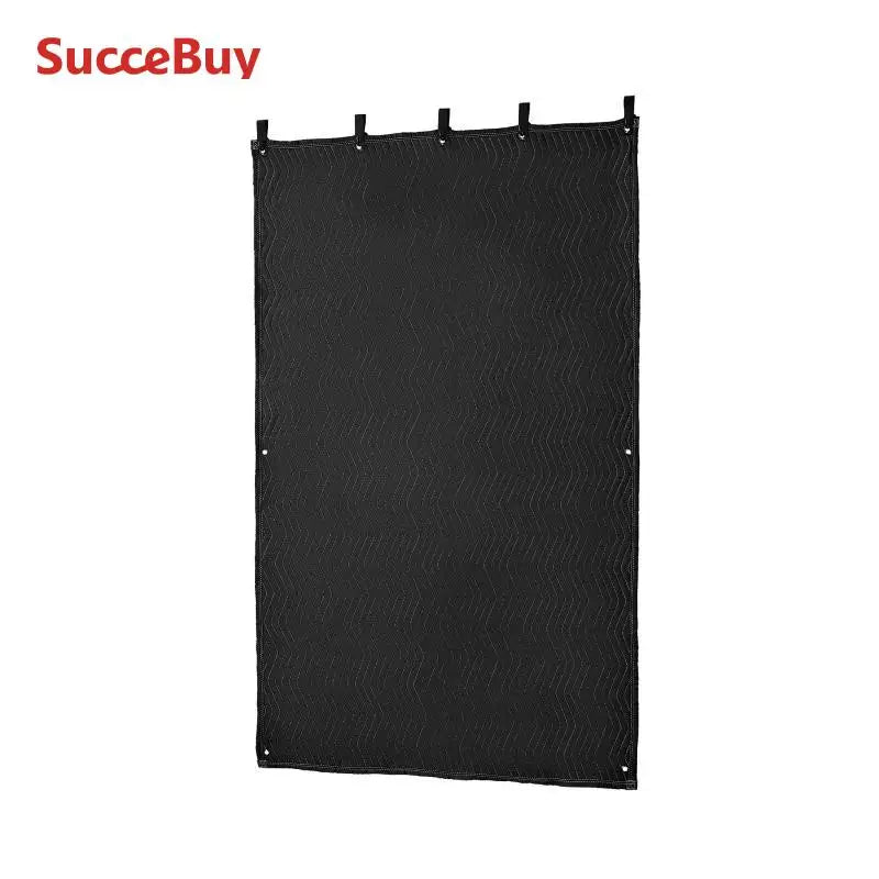 SucceBuy mantas/dobles de amortiguación de sonido 80x48/96x80 pulgadas, cortinas aislantes con ojales, manta con ojales para estudio, para grabación musical
