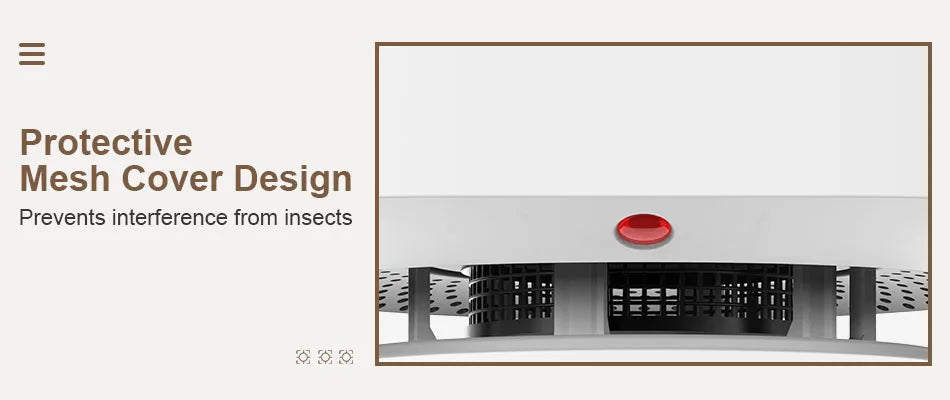 Independent Smoke Sensor Detector Fire Alarm System for Home Office Security Smoke Alarm Fire Protection