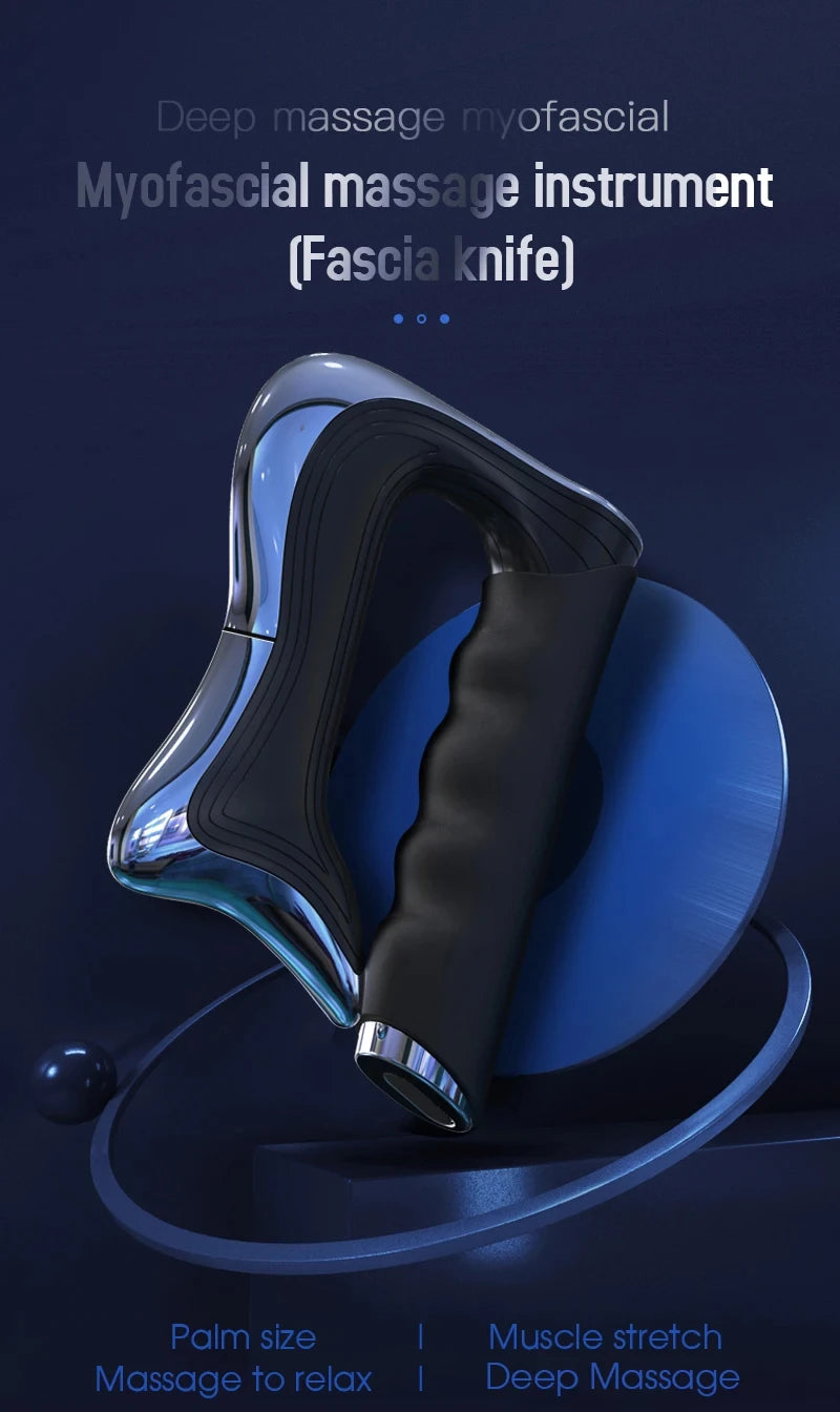 Electric Fascia Massage Blade - Muscle Relaxation & Body Contouring Vibrating Tool 