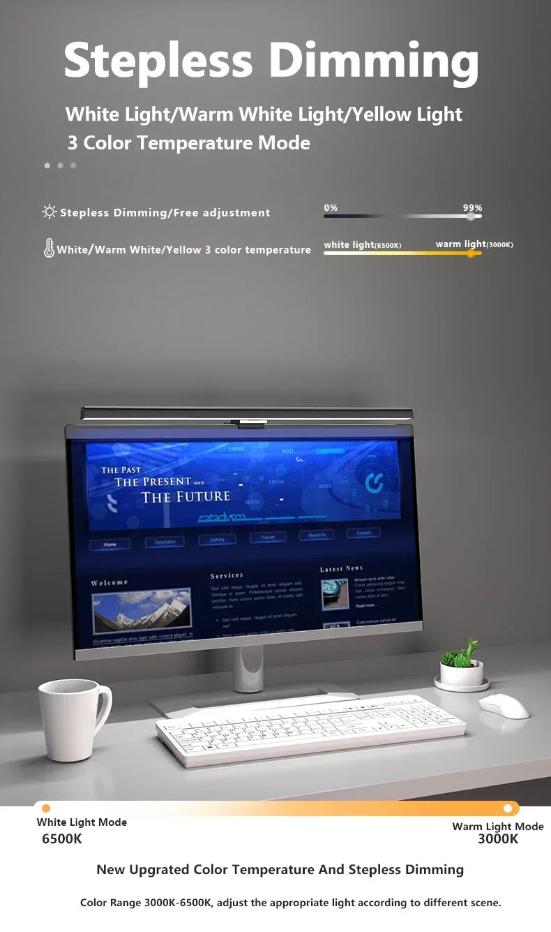50 cm Dimmable Monitor Light Bar