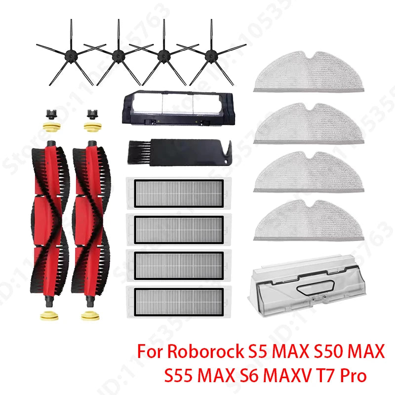 Replacement Parts for Selected Roborock S5 Max/S6 MaxV