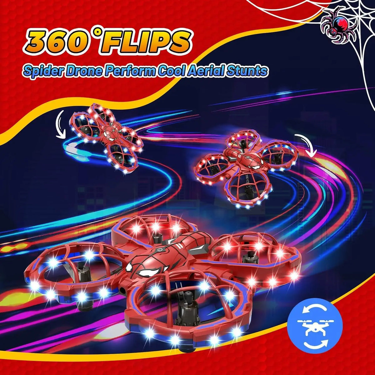 Mini Spider-Style RC Drone