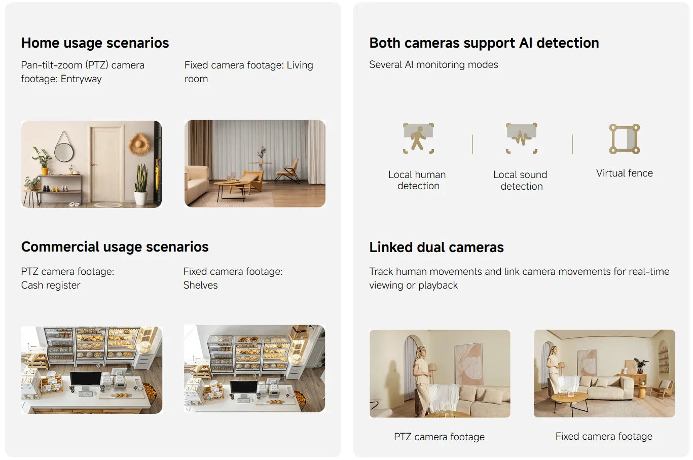 Xiaomi C300 inteligentná kamera s dvojitou šošovkou 360° AI WiFi 6 domáca bezpečnosť