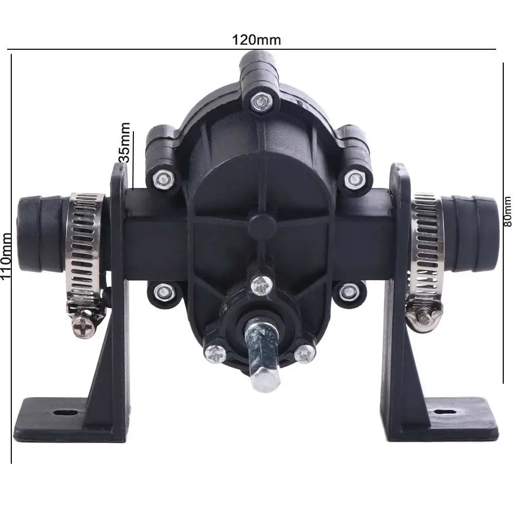 Drill-Powered Water Transfer Pump