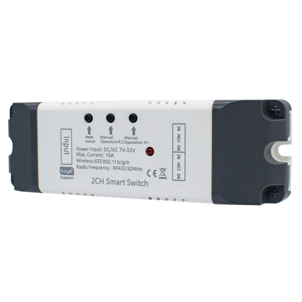 Tweerichting Wi-Fi droog-contact relaiscontroller