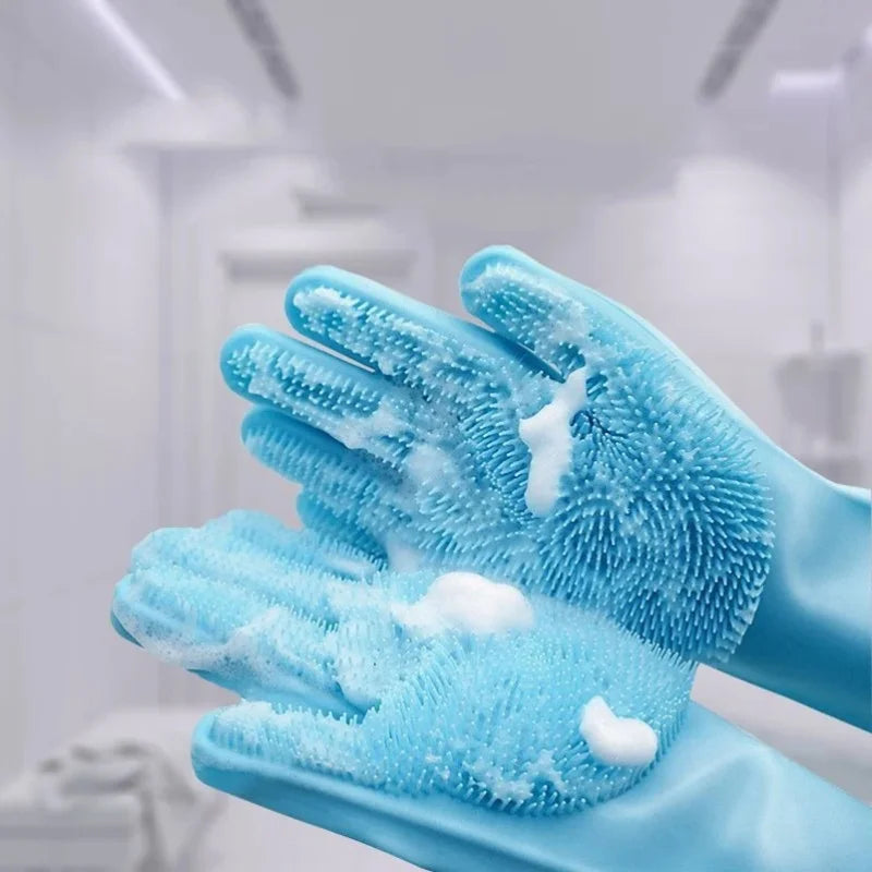 Textured Pet Bathing and Grooming Glove