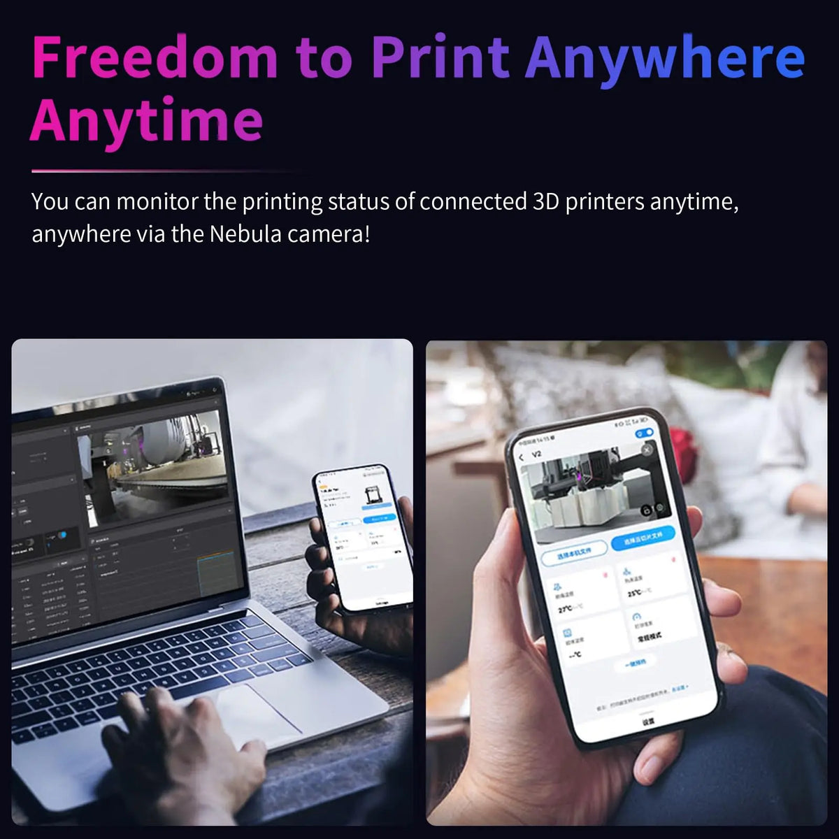 Nebula USB Camera for Compatible 3D Printers