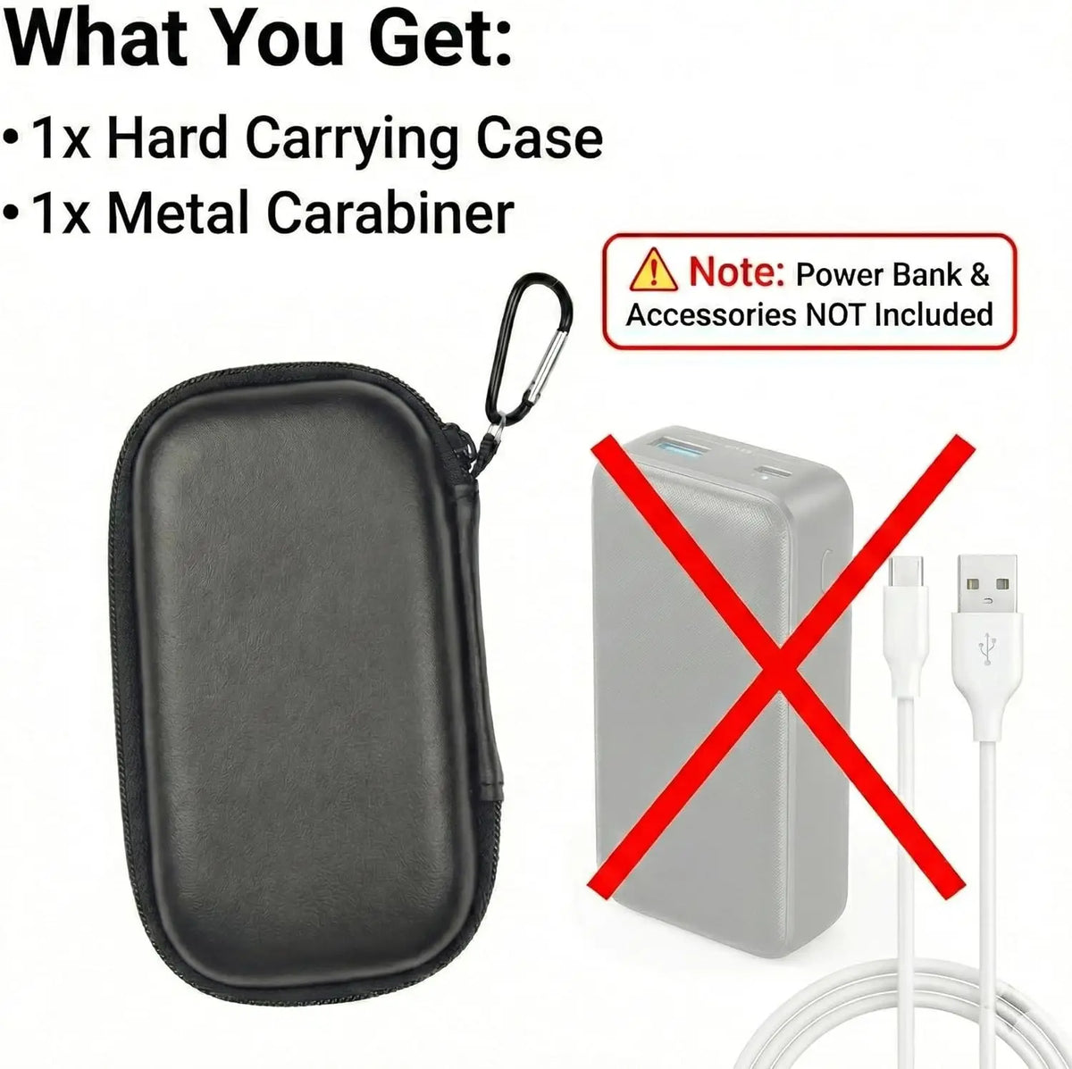Estojo rígido para bateria externa Anker Nano
