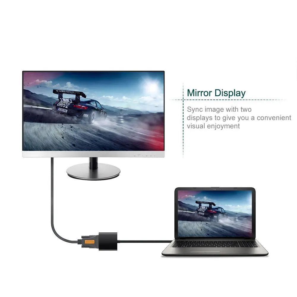 USB 3.0 to VGA Adapter for Windows Office Displays