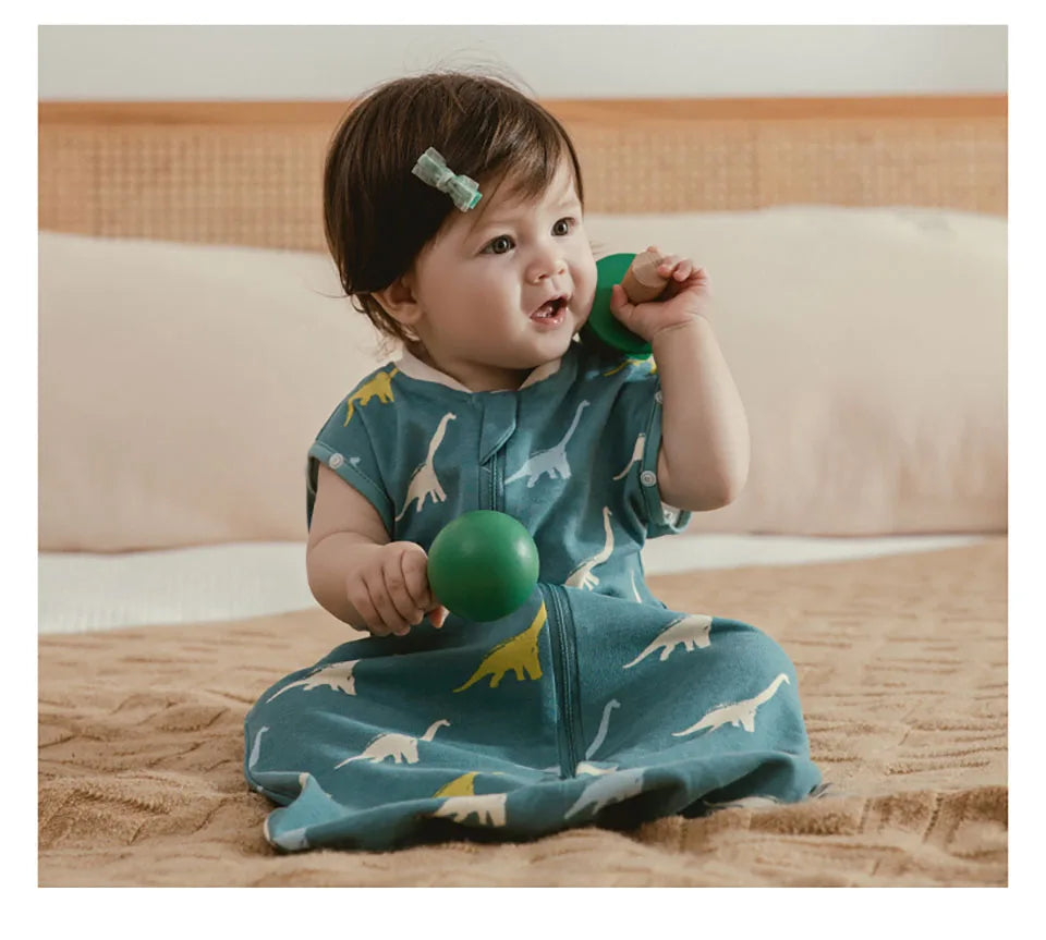 Baby Sleeping Bag Newborn Swaddle Thin Cotton Sack