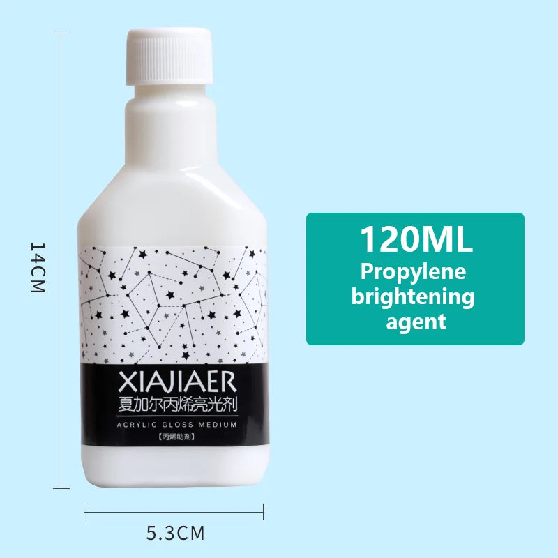 Set di pigmenti acrilici metallizzati perlescenti