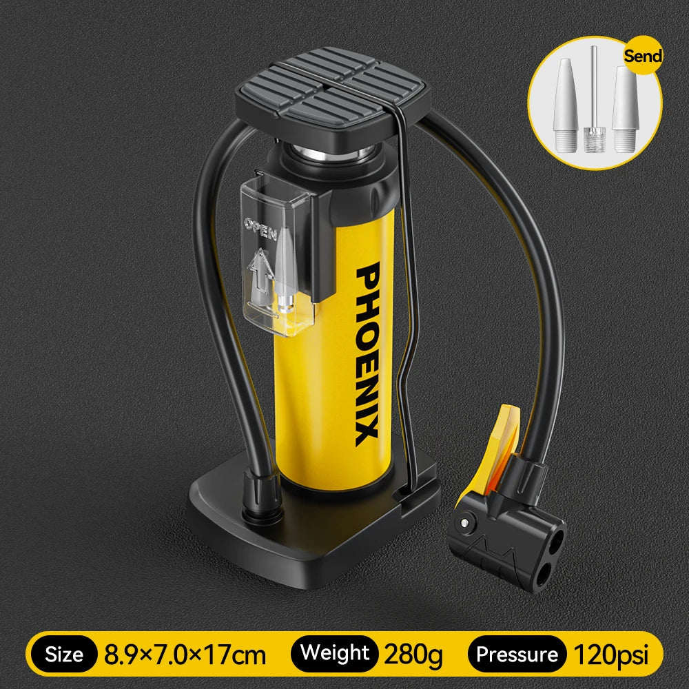 Portable Foot-Operated Pump, Style Options