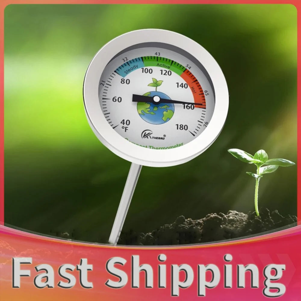 Long-Probe Compost and Soil Thermometer, 50 cm