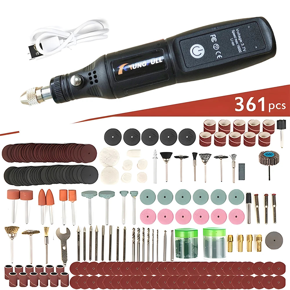 8065 Cordless Mini Rotary Tool with USB-C Charging