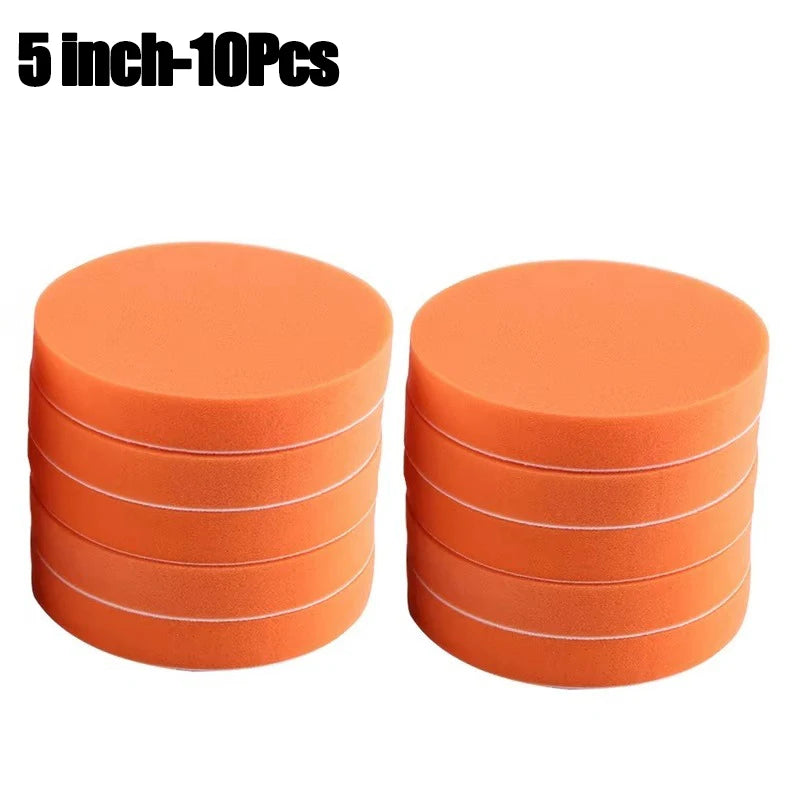 Tampons de polissage plats en mousse - 5 ou 6 pouces