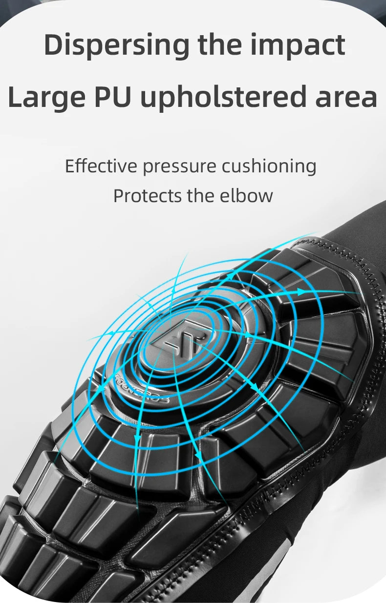 Motorcycle Elbow Pads with Hard Protection for Adult Riders