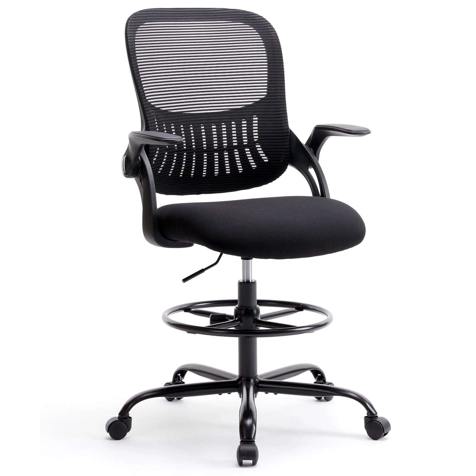 Ergonomic Mesh Office Chair with Lumbar Support & Adjustable Height