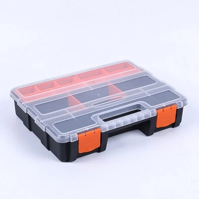 Sortierbox für Kleinteile mit herausnehmbaren Trennwänden