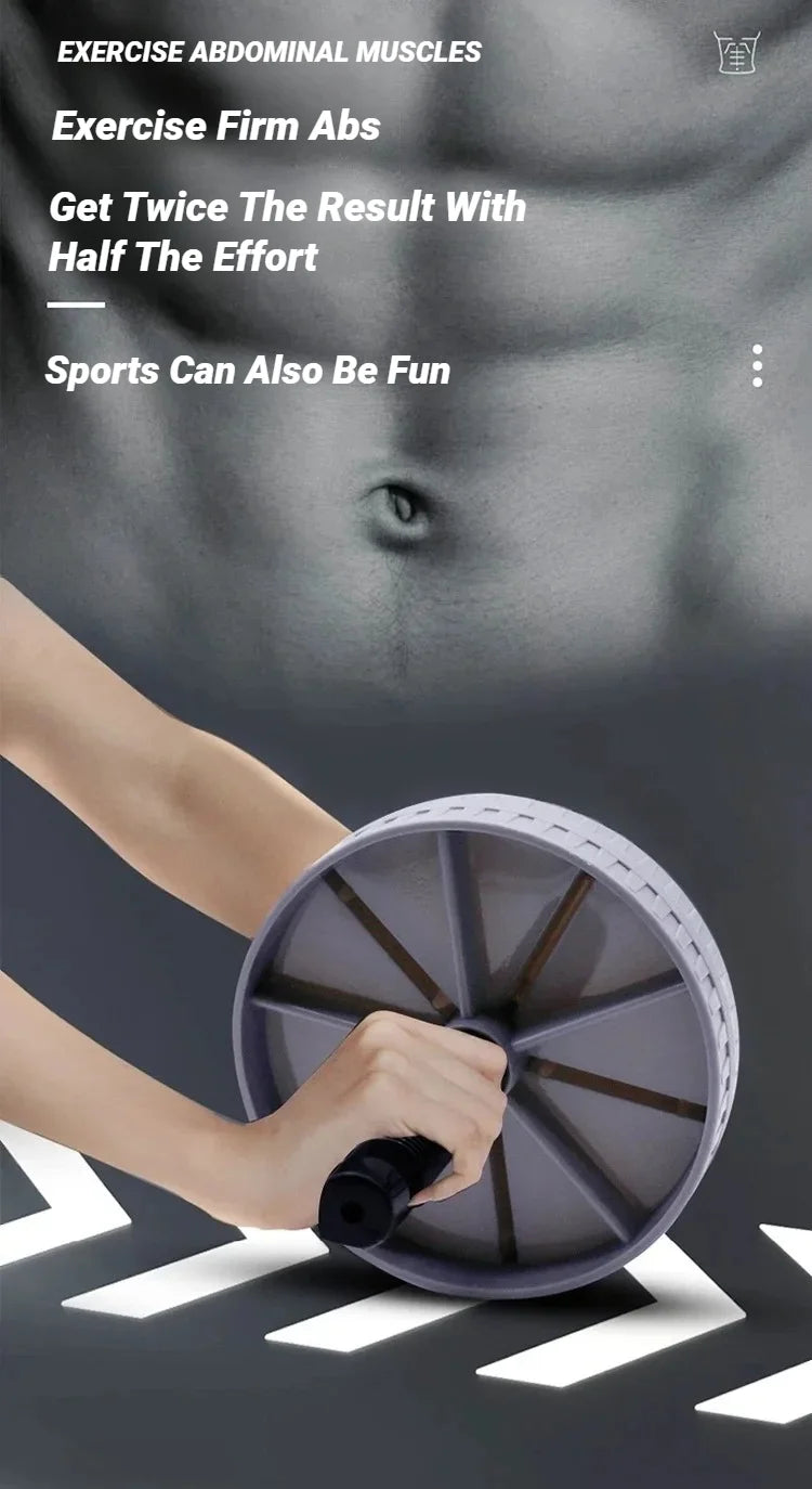 Non-Slip Abdominal Wheel Roller for Core Strength Training