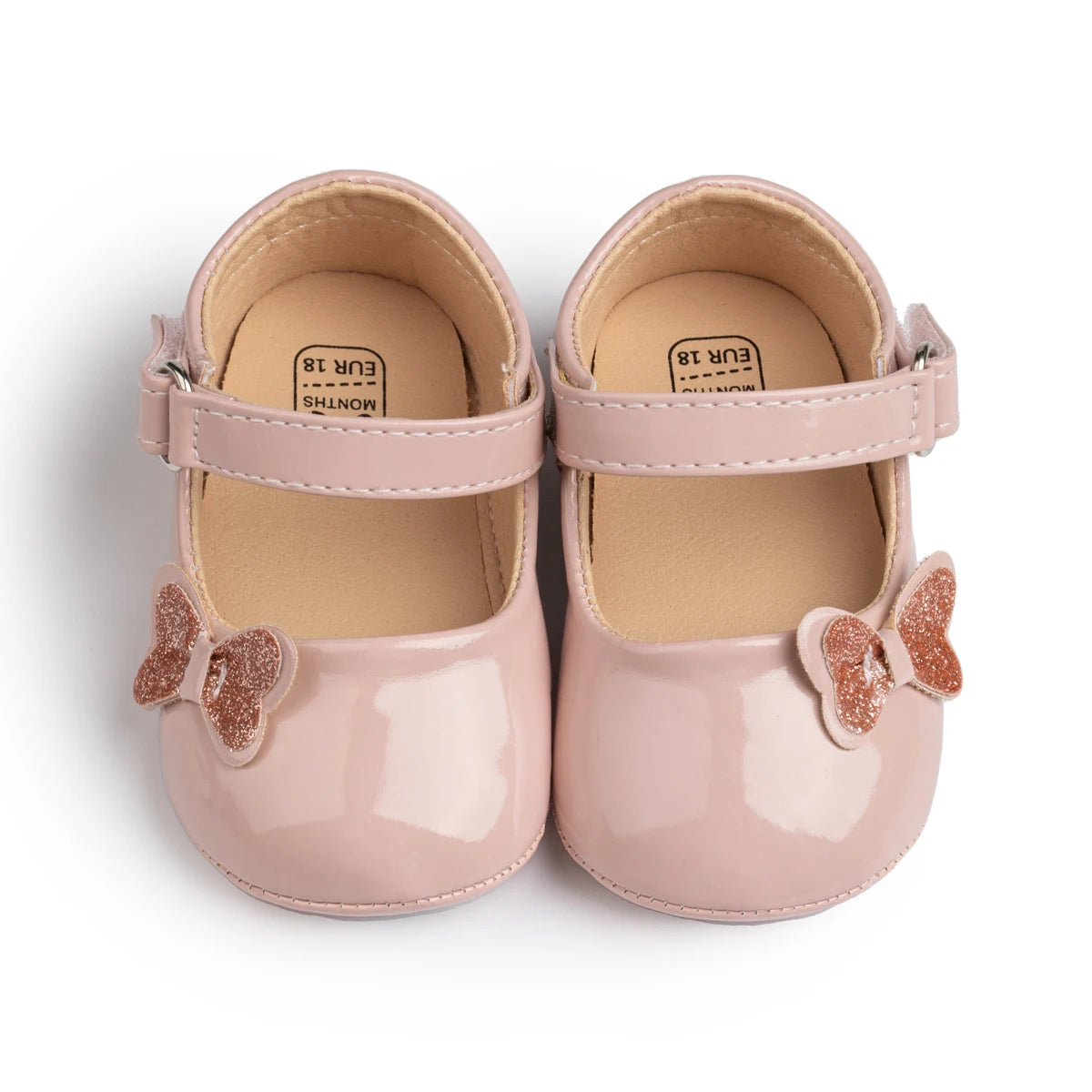 Baby Princess PU Toddler Shoes with Bow