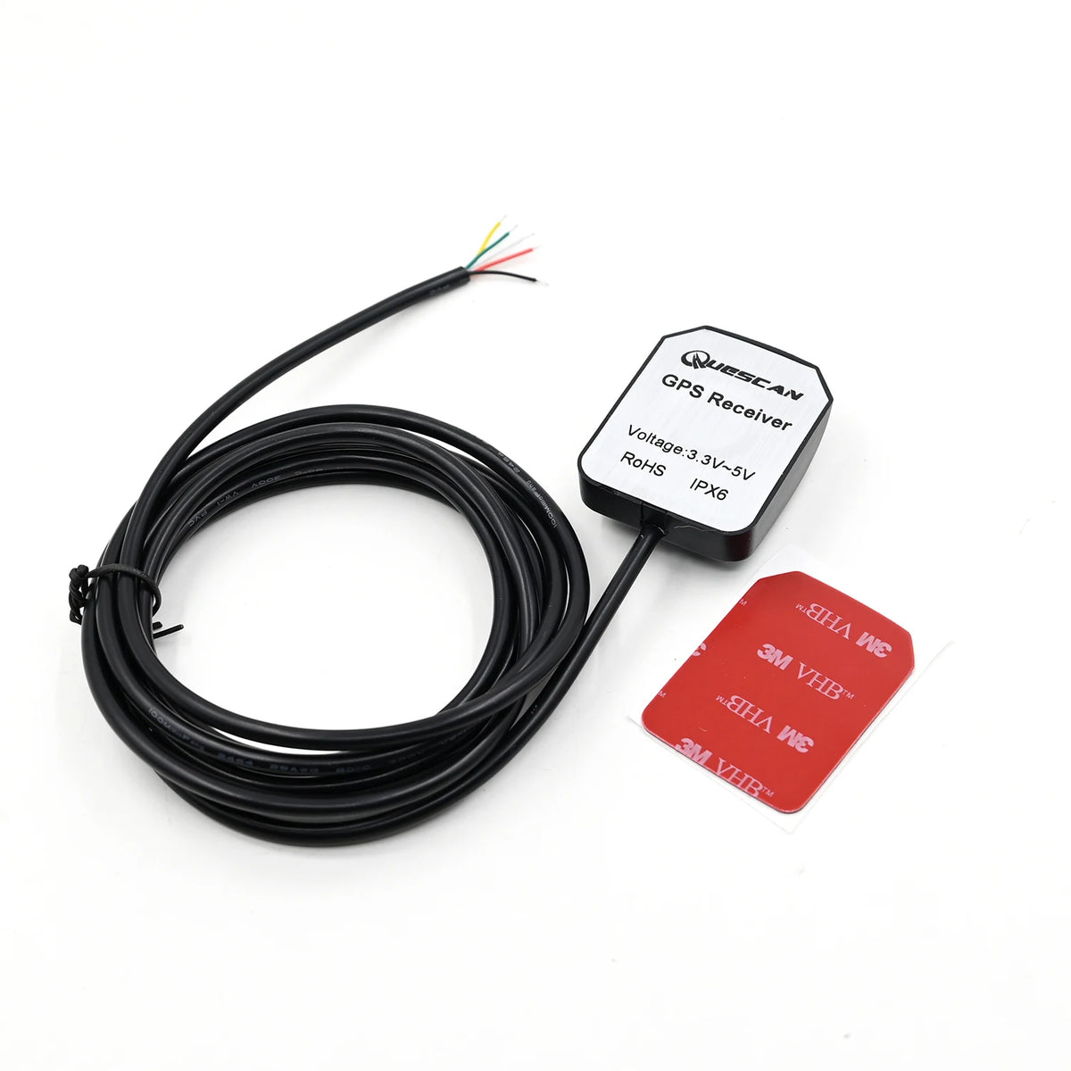 QUESCAN M10 smart GPS GNSS-mottaker GPS Galileo GLONASS BeiDou QZSS SBAS antennemodul NTP GPS 1PPS PPS-timing,1-25Hz