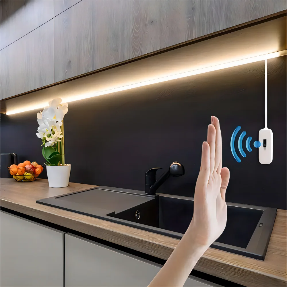 USB LED Strip with Hand-Wave Switch