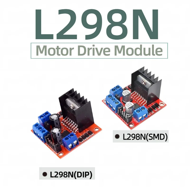 Modul řadiče motoru L298N - možnosti desky a balení
