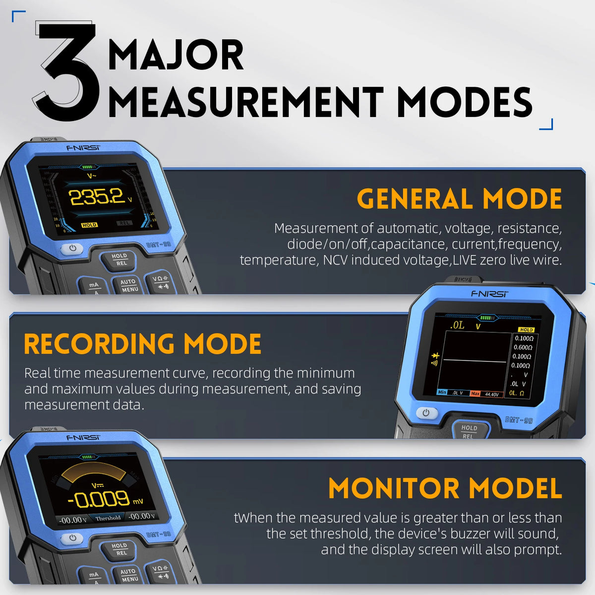 DMT-99 True RMS Auto-Ranging Digital Multimeter