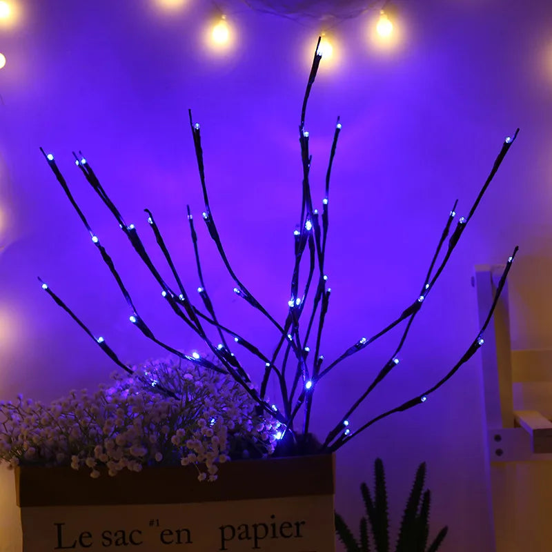 20-LED Decorative Branch Light, Battery Powered