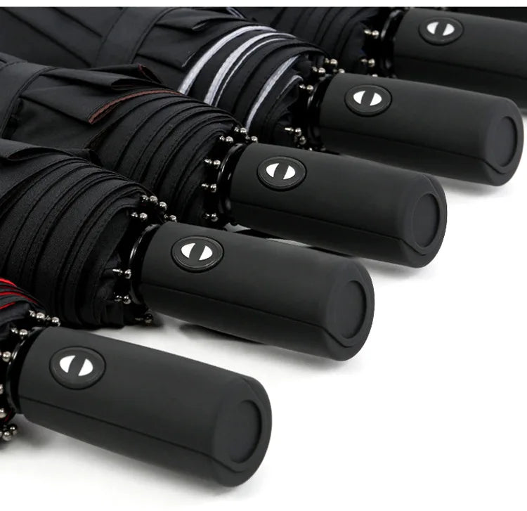 Windproof Double Layer Fully Automatic Resistant Umbrella 