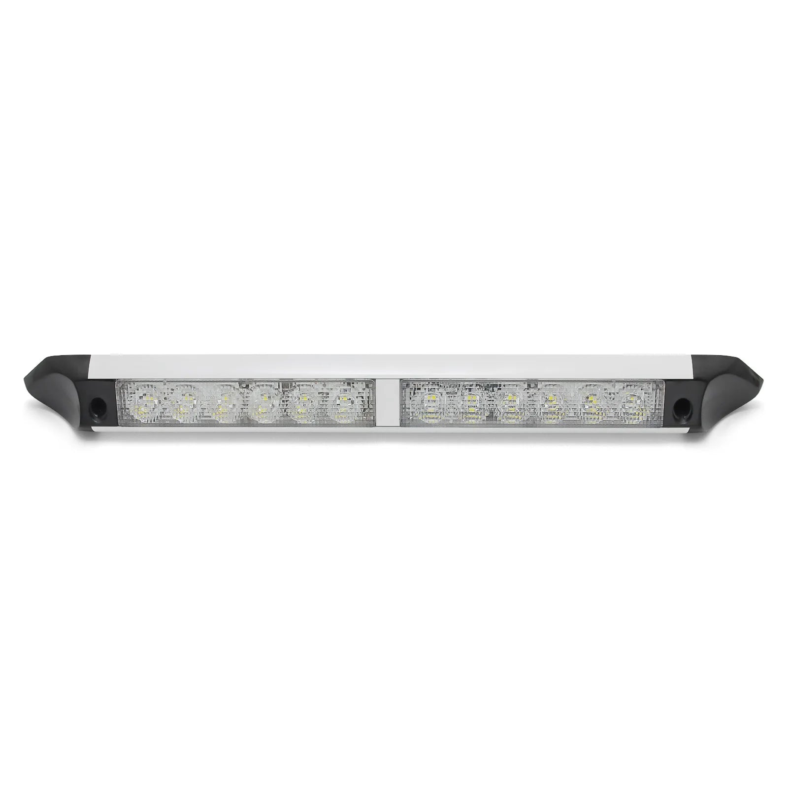RV Camper LED Awning Light 12LED Outdoor Camping Light Bar Caravan Exterior Lamps Waterproof for Motorhome Van Travel Trailer