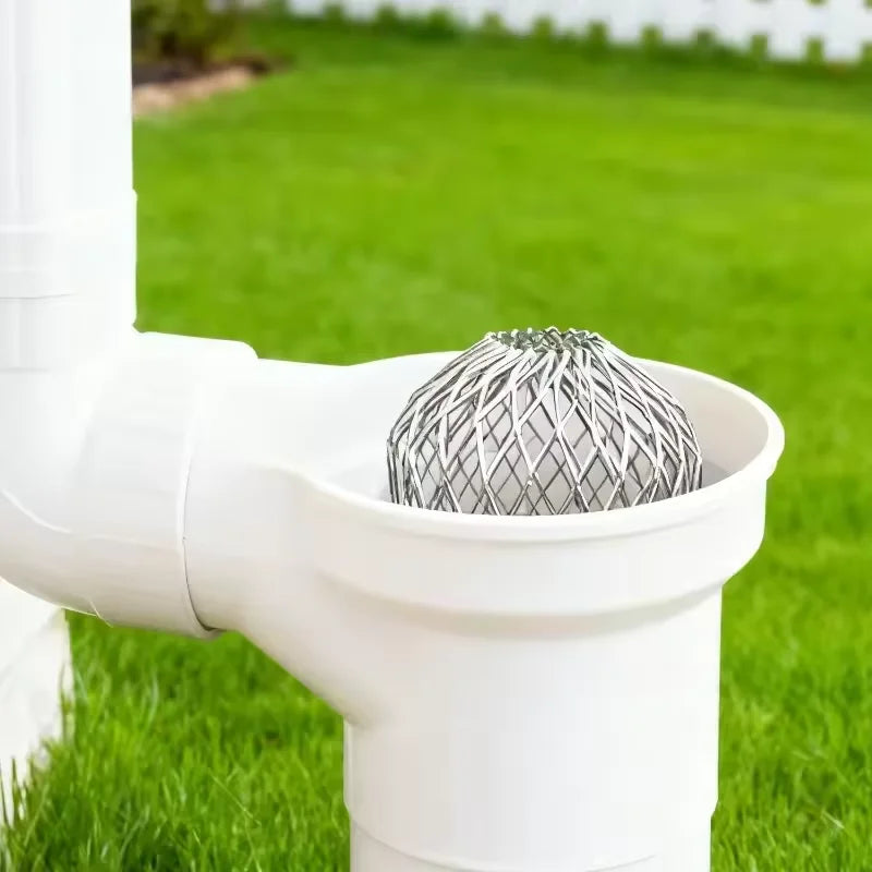 Filtry do rynny z aluminium, zestaw czterech