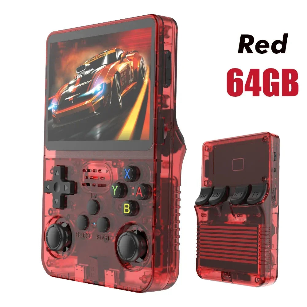 R36S Retro Handheld Video Game Console with 3.5" IPS Screen