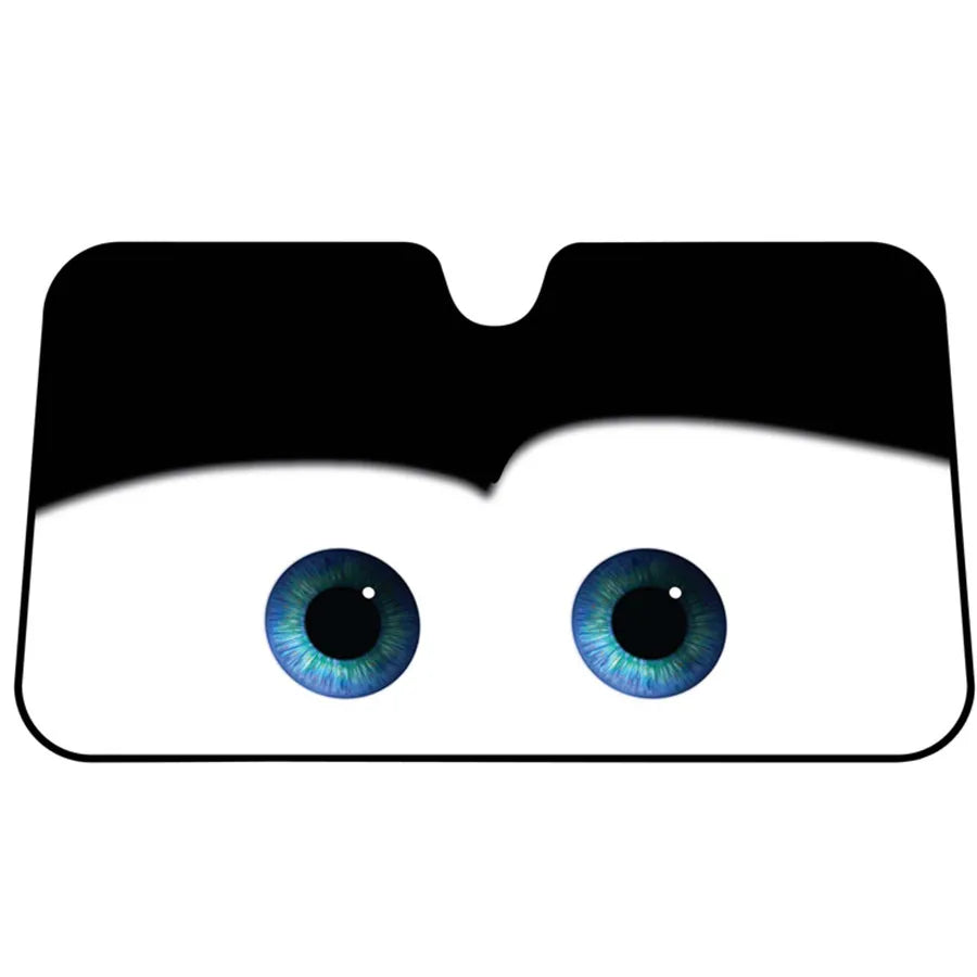 Cartoon-Eye Windscreen Sunshade – Color Options