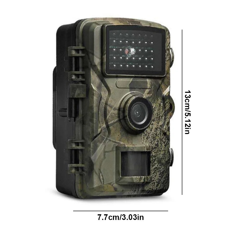 Waterproof Trail Camera with Infrared Night Vision and Motion Detection