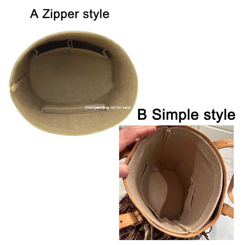 Filzeinsatz-Organizer für LV-Bucket-Bags, PM / GM
