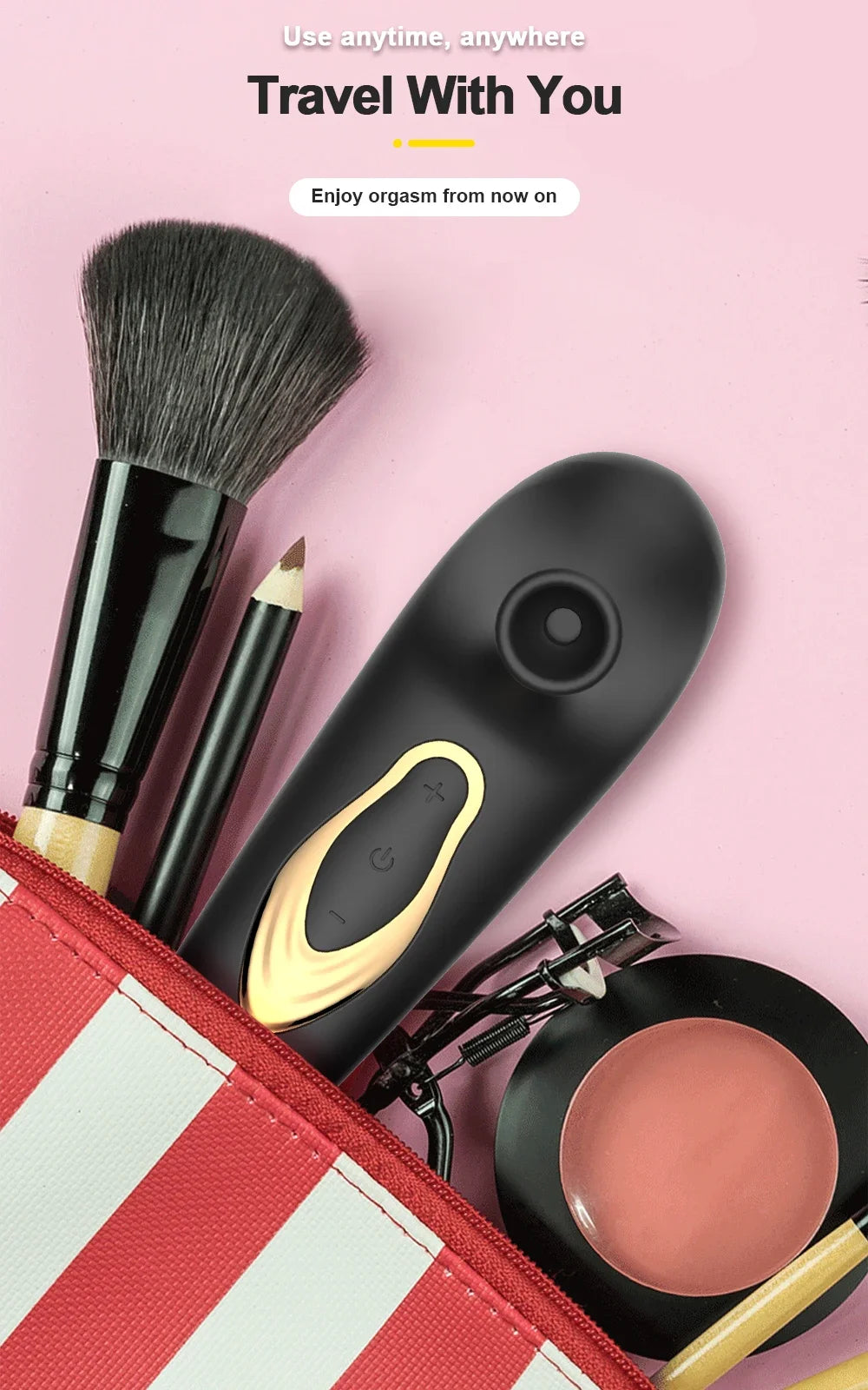 Kadınlar için Güçlü Oral Emme Vibratörü