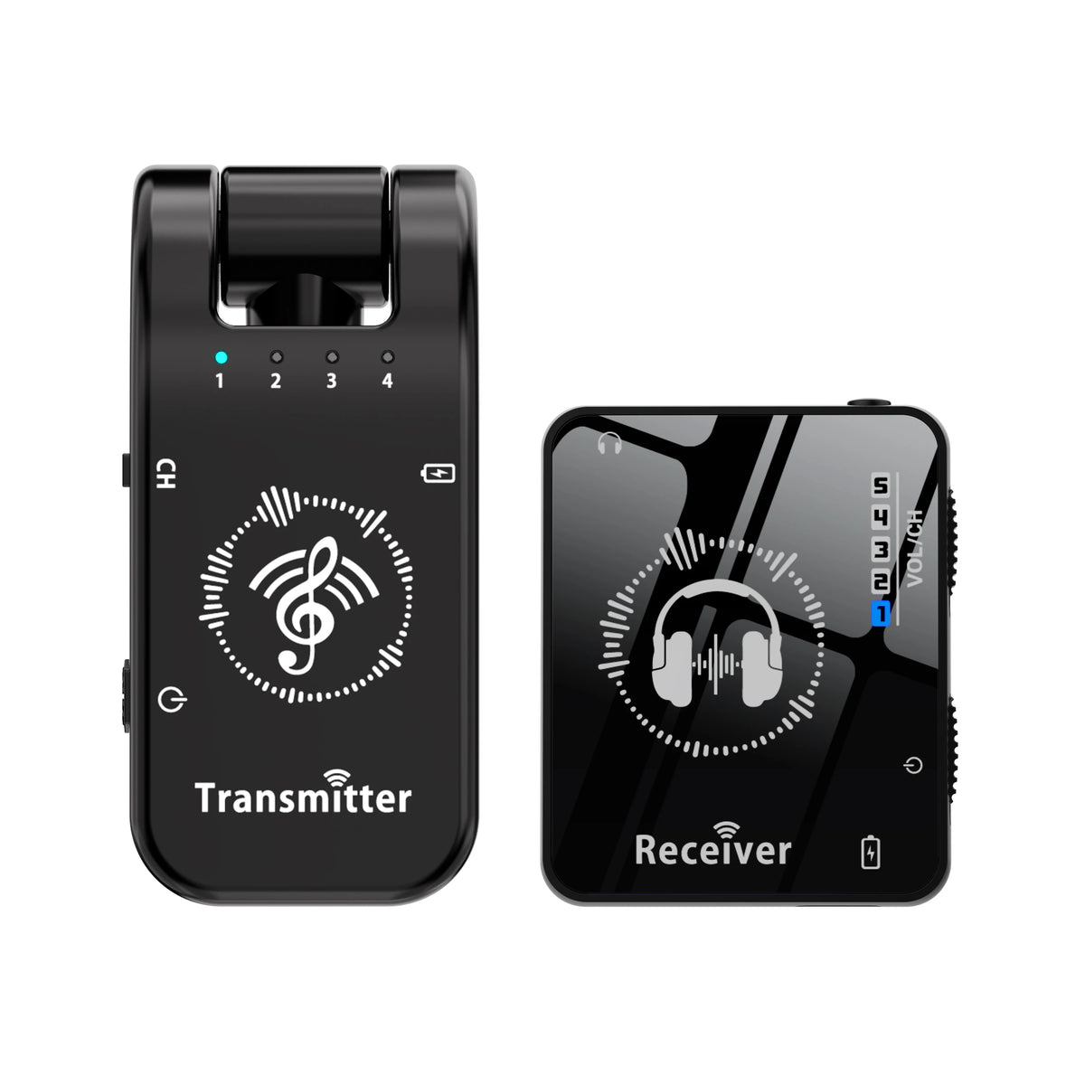 Wireless IEM System 1-to-1 Compact Transmitter & Receiver Kit