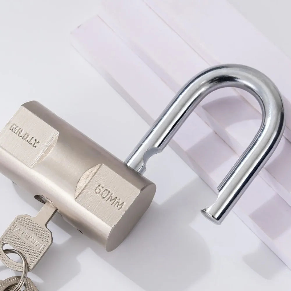 Stainless Steel Padlock for Gates and Containers, 4 Sizes